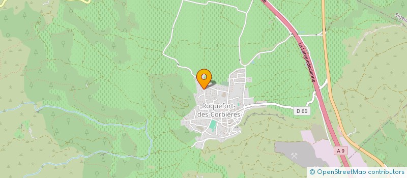 localisation de l'entreprise SCI CASTEL D'O.R  ROQUEFORT-DES-CORBIERES
