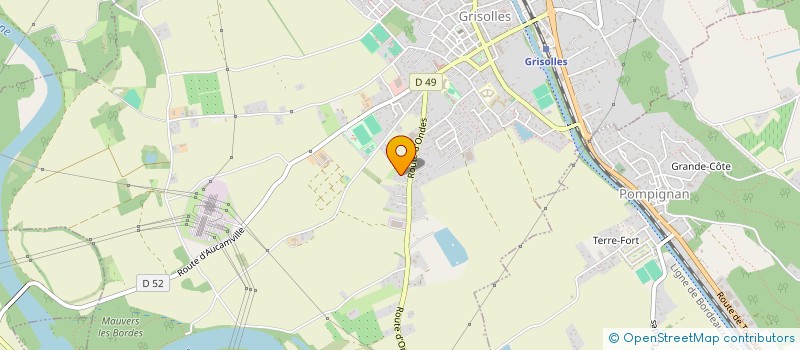 localisation de l'entreprise SCI CASTEL DE L'HERS  GRISOLLES
