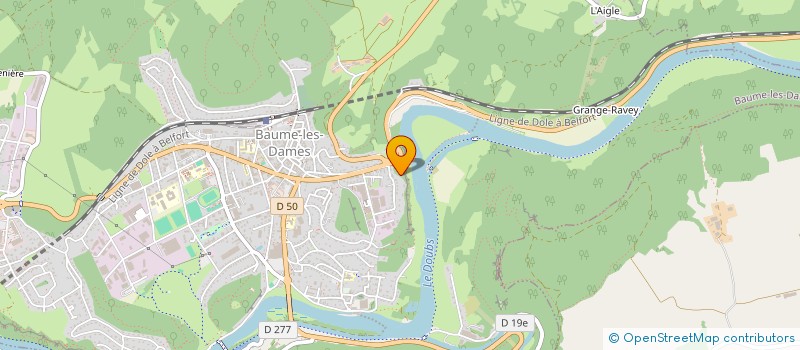 localisation de l'entreprise SCI CASTEL GUILLON  GUILLON-LES-BAINS