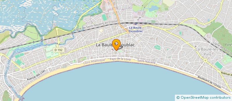 localisation de l'entreprise SCI CASTEL LAURE  LA BAULE-ESCOUBLAC