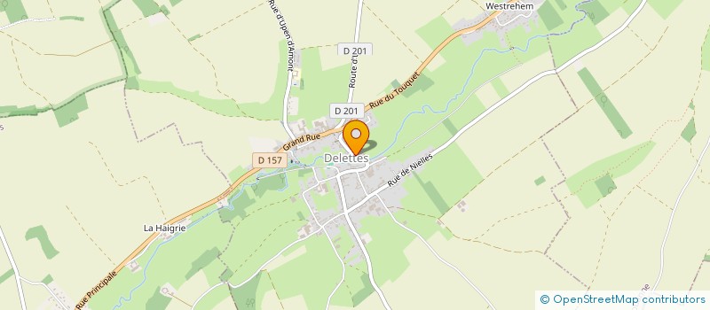 localisation de l'entreprise SCI CASTELAIN&VASSEUR IMMOBILIER  DELETTES