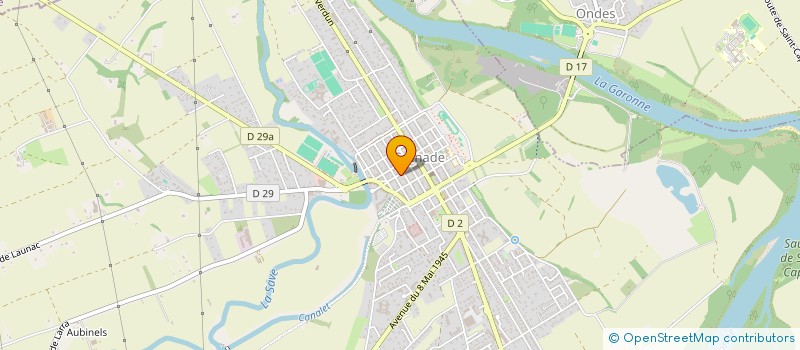 localisation de l'entreprise SCI CASTELBAJAC  GRENADE