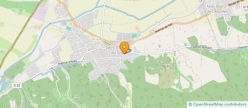 localisation de l'entreprise SCI CASTELET  SAINT-ETIENNE-DU-GRES