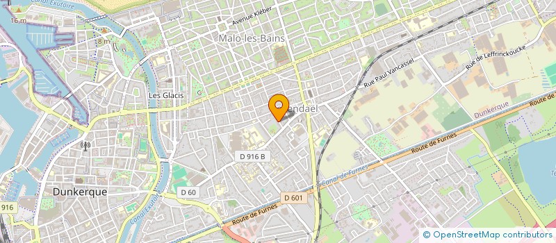 localisation de l'entreprise SCI CASTELEYN DULONGCOURTY à DUNKERQUE