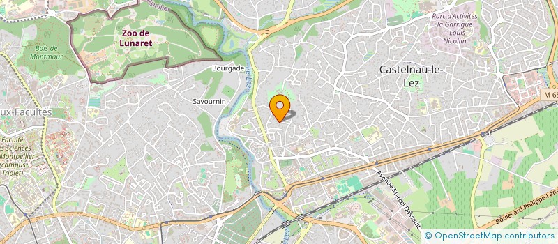 localisation de l'entreprise SCI CASTELIMMO à CASTELNAU-LE-LEZ