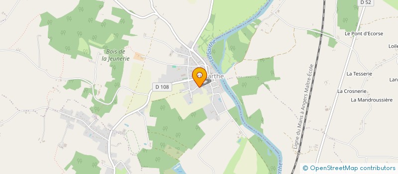 localisation de l'entreprise SCI CASTELIMMO  LES HAUTS-D'ANJOU