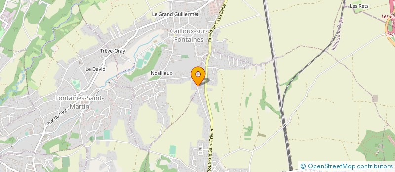 localisation de l'entreprise SCI CASTELLANE  FONTAINES-SUR-SAONE