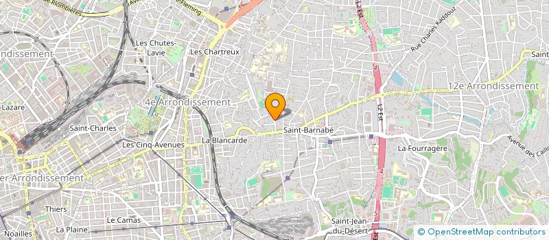 localisation de l'entreprise SCI CASTELLANE BERLIOZ à MARSEILLE