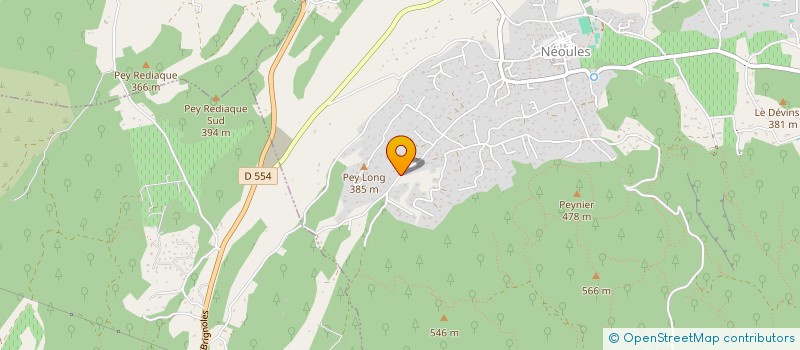 localisation de l'entreprise SCI CASTELLANO  NEOULES