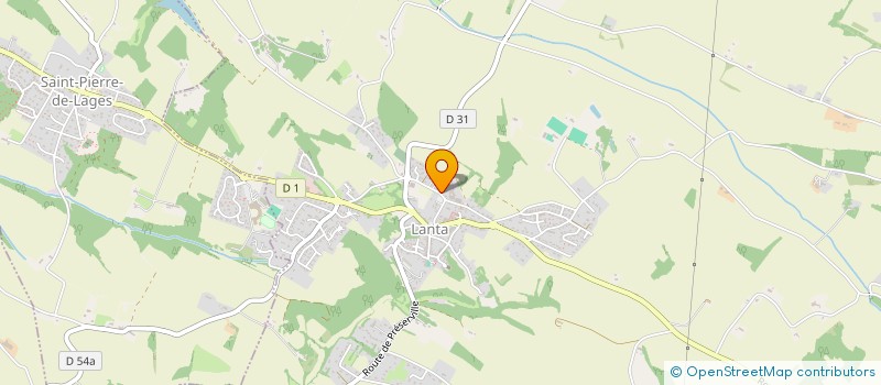 localisation de l'entreprise SCI CASTELLE  LANTA