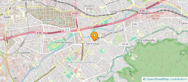 localisation de l'entreprise SCI CASTELLI à MARSEILLE