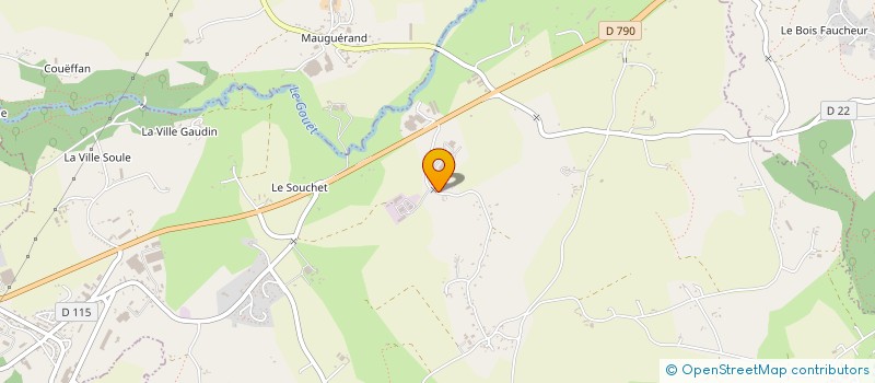 localisation de l'entreprise SCI CASTELLO  SAINT-BRANDAN