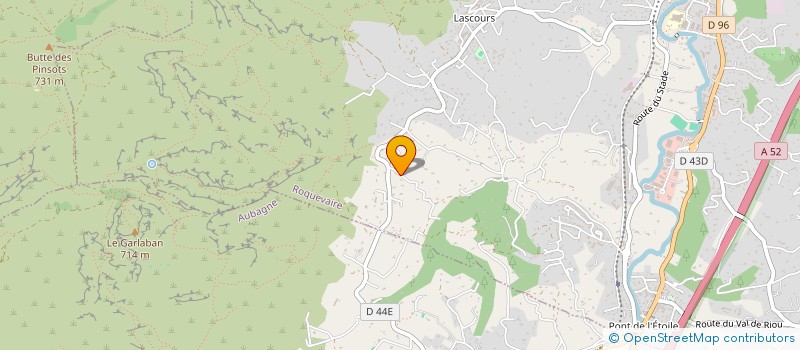 localisation de l'entreprise SCI CASTELLO GRANVORKA  ROQUEVAIRE