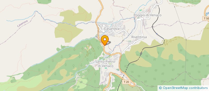 localisation de l'entreprise SCI CASTELLU CORSU à CORTE