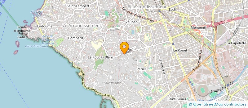 localisation de l'entreprise SCI CASTELMER à MARSEILLE