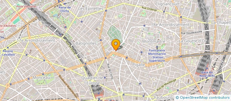 localisation de l'entreprise SCI CASTELMOLA  PARIS