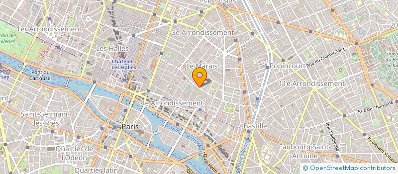 localisation de l'entreprise SCI CASTELNAU  PARIS