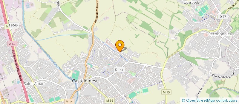 localisation de l'entreprise SCI CASTELNAUCOU  CASTELGINEST