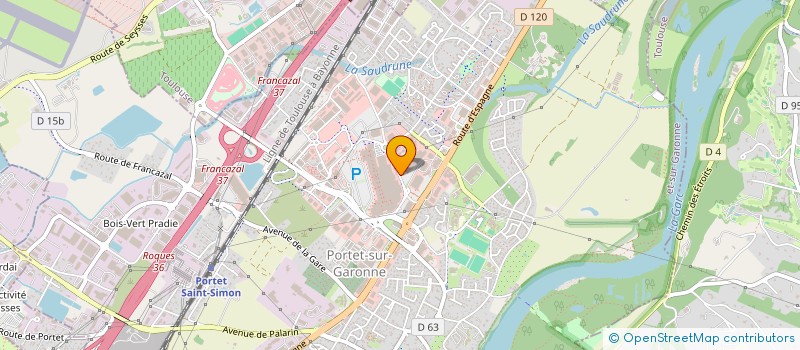 localisation de l'entreprise SCI CASTELNO  PORTET-SUR-GARONNE