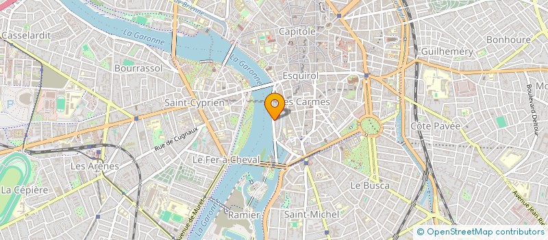 localisation de l'entreprise SCI CASTERA à TOULOUSE