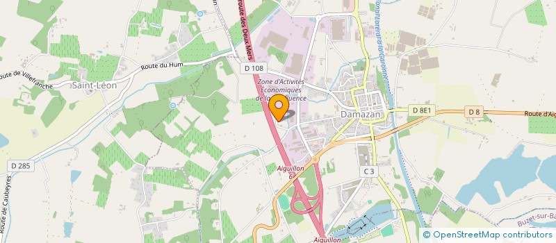 localisation de l'entreprise SCI CASTERAN  MONHEURT