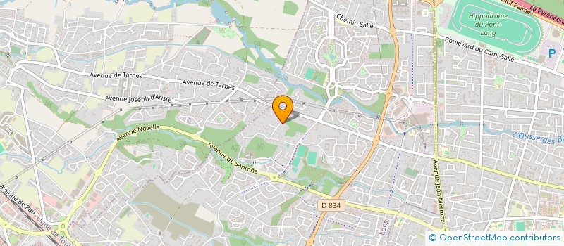 localisation de l'entreprise SCI CASTERAN à LONS