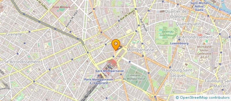 localisation de l'entreprise SCI CASTEX  PARIS