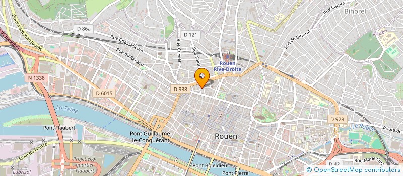 localisation de l'entreprise SCI CASTIGLIONE 60 à ROUEN