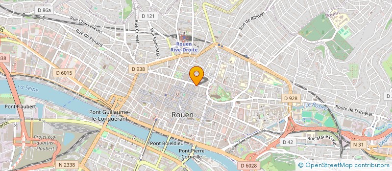 localisation de l'entreprise SCI CASTIREL II à ROUEN