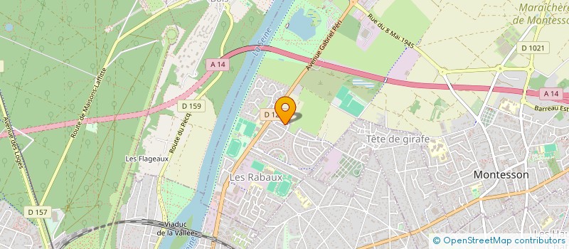 localisation de l'entreprise SCI CASTLE INVEST  MONTESSON