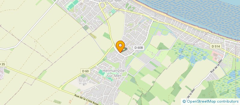 localisation de l'entreprise SCI CASTOR à HERMANVILLE-SUR-MER