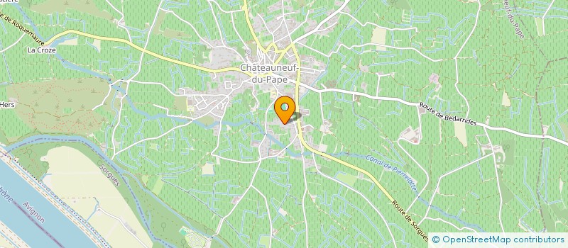 localisation de l'entreprise SCI CASTRO NOVO  CHATEAUNEUF-DU-PAPE