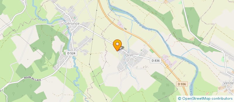 localisation de l'entreprise SCI CASVAN1  ORIN