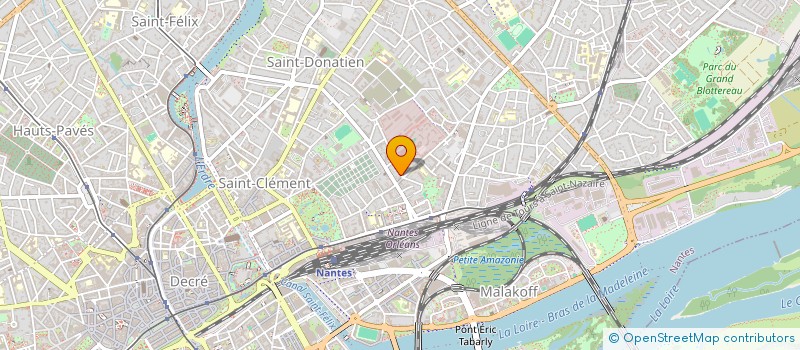 localisation de l'entreprise SCI CAT à NANTES