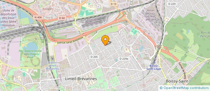 localisation de l'entreprise SCI CAT AVENIR à LIMEIL-BREVANNES