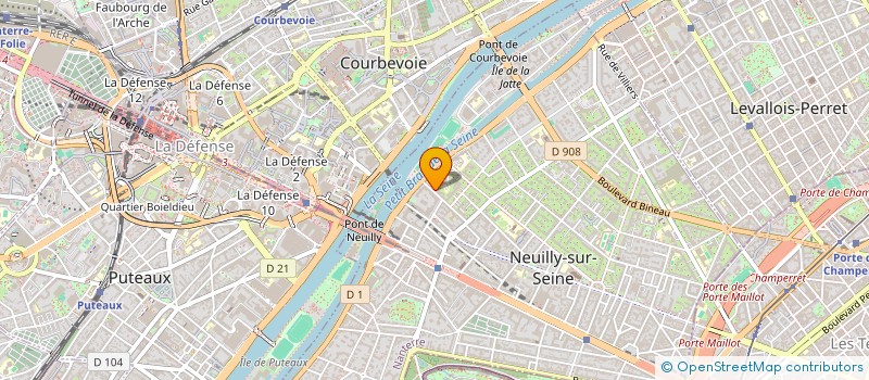 localisation de l'entreprise SCI CAT IMMO à NEUILLY-SUR-SEINE