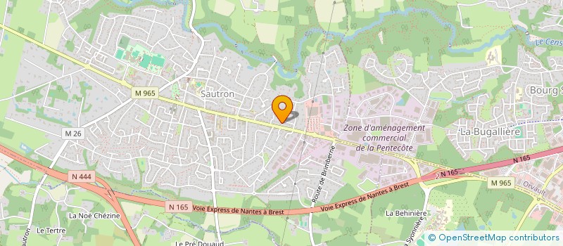 localisation de l'entreprise SCI CAT IMMO à SAUTRON