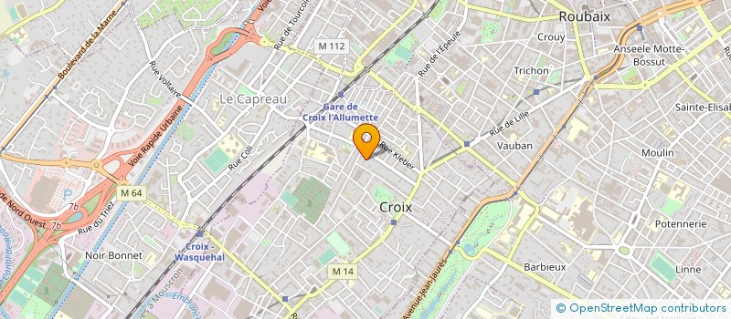 localisation de l'entreprise SCI CAT N CO à CROIX