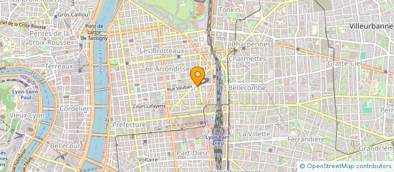 localisation de l'entreprise SCI CATAG  LYON