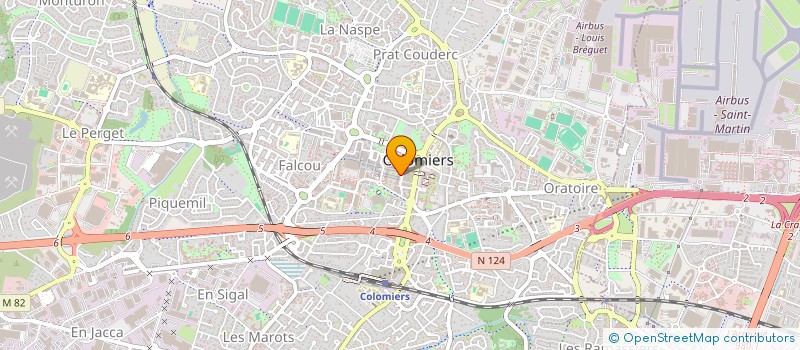 localisation de l'entreprise SCI CATALA IMMOBILIER à COLOMIERS