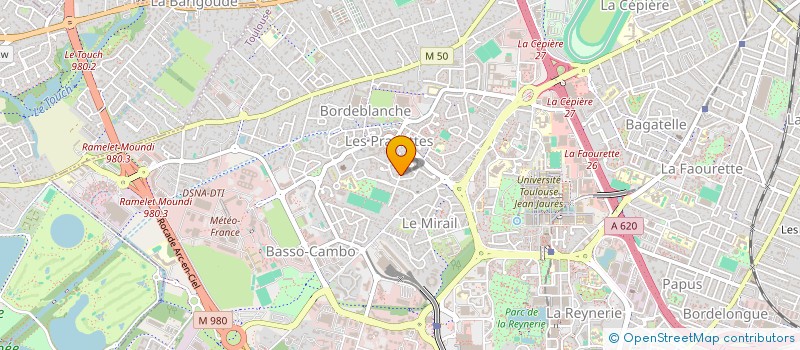 localisation de l'entreprise SCI CATALAN LOUSTAU à TOULOUSE