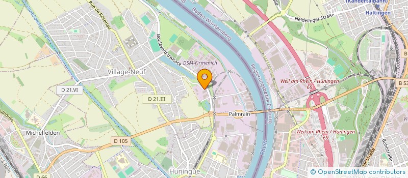 localisation de l'entreprise SCI CATALANO  HESINGUE