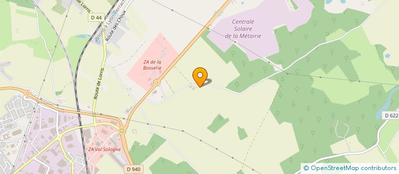 localisation de l'entreprise SCI CATALEYA  GIEN