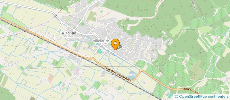 localisation de l'entreprise SCI CATALIN  VILLELAURE