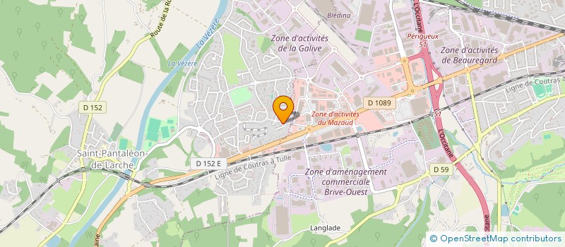 localisation de l'entreprise SCI CATALINO  SAINT-PANTALEON-DE-LARCHE