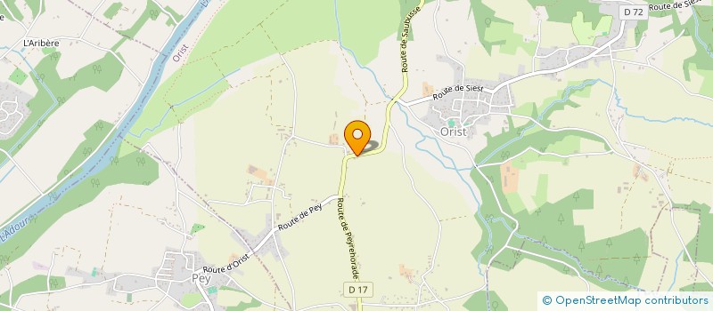 localisation de l'entreprise SCI CATALIYA  ORIST