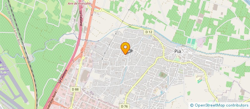 localisation de l'entreprise SCI CATALOGNE-POITOU  PERPIGNAN