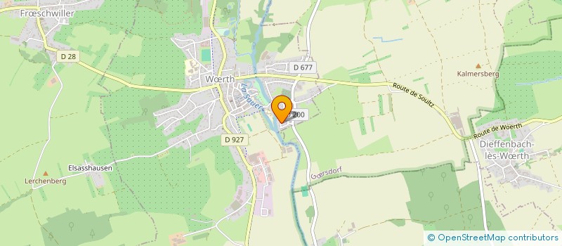 localisation de l'entreprise SCI CATALPA  WRTH