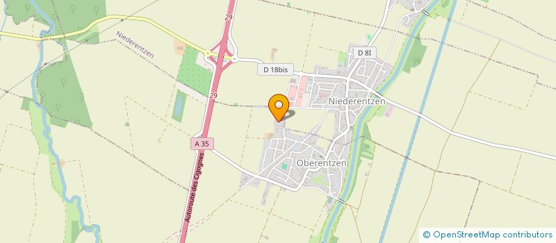 localisation de l'entreprise SCI CATAMARAN  OBERENTZEN