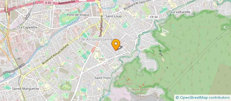localisation de l'entreprise SCI CATAMAX à MARSEILLE